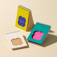 Gambar Two-tone Notepad by Keartas Studio - A6 Note (Weekly Planner / Checklist / A Book Full of Ideas) - Weekly Planner, Pink & Teal dari Keartas Studio undefined 1 Tokopedia