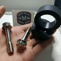 Gambar Baut Ceper Lowering Penurun Shock Depan baut chrome Anti Karat Custom set Karet stoper Beat Vario Aerox N MAX Mio - SET BAUT PLUS KARET, X MAX dari MOTO VALLEY AUTO SHOP undefined 5 Tokopedia