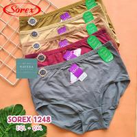 Gambar Cd Sorex 1239 1248 (3pc, 6pcs, 12pcs) Celana Dalam Wanita Dewasa Size Reguler Sampai Jumbo Bahan Katun Supersoft Top Brand - NVA0130 - M, 3 PCS dari Naveea undefined 4 Tokopedia