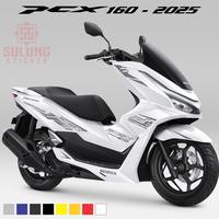 Gambar Stiker List Body Honda PCX 160 New 2025 Cutting Sticker Variasi Terbaru - Striping Motor - Motorcycle - Abu Abu dari SULUNG STICKER undefined 3 Tokopedia