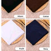 Gambar COD Terlaris Kerudung Segi Empat Anak Sekolah SMP dan SMA Muslim Basic Voal Polos Jahit Tepi 110x110cm Bahan Polycotton Bella Square - Putih, 110x110cm dari YZ Jaya Collection undefined 1 Tokopedia