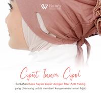 Gambar Inner Ciput Cepol Daleman Hijab Instan Kaos Premium hauwa x itsnan - Choco dari Hauwa Hijab store undefined 3 Tokopedia