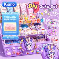 Gambar Kiumo 833/931PCS DIY Guka Set Gantungan Kunci Akrilik DIY Keychain Set Kartu Stiker luca Kotak Guka Cream Gum Kartun Mainan Anak Perempuan Hadiah Ulang Tahun Alat Lem Manik - 303PCS dari Kiumo Indonesia undefined 1 Tokopedia