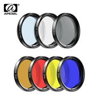 Gambar APEXEL Lensa Filter Kamera Smartphone ND CPL 7in1 37mm with Clip - APL-37UV-7F dari Apexel Indonesia undefined 3 Tokopedia