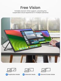 Gambar UPERFECT 24.5" 165HZ Portable Gaming Monitor 2560x1440 HDR Large Display 180°Adjustable Stand Travel Second Screen For Laptop dari TOKO LEMARII TRBARRRRU undefined 5 Tokopedia