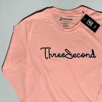 Gambar Kaos Cewek Lengan Panjang Distro Wanita W092 Free Stiker Katun Baju Atasan T-Shirt Combed Sablon Simple High Oversize Motif - Peach, M dari RENEBUY undefined 4 Tokopedia