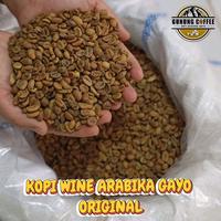 Gambar KOPI GAYO ACEH ARABIKA ORIGINAL WINE  PERMENTASI GRENBEAN 1 KG  BIJI KOPI MENTAH GUNUNG COFFEE dari GUNUNG COFFEE ROASTERY undefined 1 Tokopedia