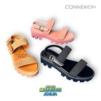Gambar Promo Spesial lebaran sandal Terbaru brand matahari  ukuran 36-41 harga sudah indlude box Shoes Sendal Wanita Selop Cewek Karet - GST pink, 36 dari BRAND MATAHARI JOGJA undefined 1 Tokopedia
