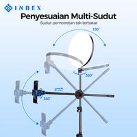 Gambar INBEX  lighting konten  2.1m Tripod  lampu konten Konten Kreator Lighting Studio  3 wanrn Live Vlog[k] - PH3+IPL26 dari INBEX Official Store undefined 5 Tokopedia