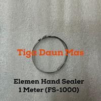 Gambar Kawat Elemen Mesin Hand Sealer 1 Meter Kawat Elemen Hand Sealer Powerpack 1 Meter Kawat Elemen Hand Sealer Powerpack 1 Meter Kawat Elemen Impulse Sealer FS-1000 dari Tiga Daun Mas undefined 1 Tokopedia
