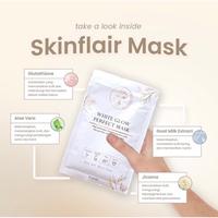 Gambar ￼SKINFLAIR WHITE GLOW PERFECT MASK & LOTION - White Glow Mask dari Linabeautyrz2 undefined 2 Tokopedia