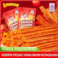 Gambar [HALAL]LIANGGUI Snack Keripik Pedas 15g - Cemilan populer yang direkomendasikan, khusus untuk pecinta makanan pedas  latiao Crispy Spicy Food - CHIPS SPICY 15g dari Lianggui food 2 undefined 1 Tokopedia