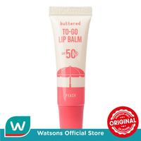 Gambar Buttered To Go Lip Balm Peach SPF 50 PA++++ 8ml dari Watsons Indonesia Official Store undefined 2 Tokopedia