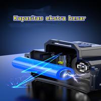 Gambar Senter Lampu Kuning Isi Ulang USB, Lampu Depan Kuning Dapat Disesuaikan, Lampu LED Tahan Air, Lampu Depan Paling Terang yang Dapat Diperluas dengan Baterai, Lampu Kemah Strobo Lampu Depan Sensor Gerak - lampu kuning dari lebihdisukai undefined 4 Tokopedia