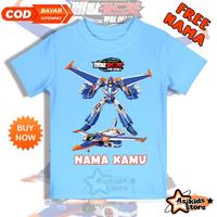 Gambar Kaos Anak Metal Cardbot Siero / Baju Anak Robot Usia 3-12 Tahun Free Nama Fashion - Hitam, S dari pinn.kidz undefined 1 Tokopedia