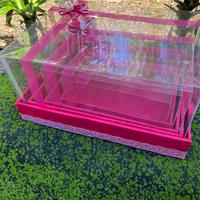 Gambar Kotak Hantaran Pernikahan  kotak Seserahan Lamaran Box Parcel Isi 4 Cantik Murah Elegan box seserahan mika - Krem, Isi 3 dari jihan handmade & craft undefined 5 Tokopedia