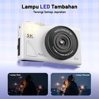 Gambar PREMIUM MODOFO Kamera Digital MODOFO7500 Ultra HD 75MP Video 5K Zoom 18x Mode Serbaguna 19 Filter Layar 3 Inci Lampu LED Pengisian Cepat Type-C Aplikasi Multi Skenario digicam Dslr Camera Lcd - white, Four styles of camera straps, one randomly selecte dari Surya Trade Panel undefined 5 Tokopedia