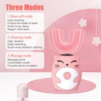 Gambar Child Sonic Electric Toothbrush Cleaning Silicone Children 360 Degrees Automatic USB Rechargeable Smart Kids Toothbrush u shape - A 1-7 years old dari PANPANG BEBEK TERRRBARRRU undefined 4 Tokopedia