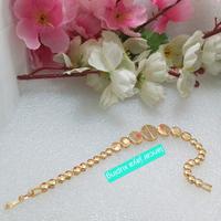 Gambar GELANG TANGAN CANTIK MOTIF BOLA BOLA WARNA 24K van cleef ori dari lancar jaya xuping undefined 2 Tokopedia
