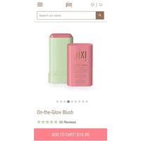 Gambar Pixi Beauty On the Glow Blush On FULL SIZE / Cream Stick Blush Ready Stock - Juicy - light orange dari Illaurente undefined 5 Tokopedia