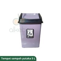 Gambar Tong sampah/ Tempat sampah tutup goyang 5 Ltr dari Alkeba Bandung undefined 1 Tokopedia
