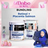 Gambar [10.10] RETINOL BOOSTER WHITENING SLEEPING MASK + PLACENTA DNA SALMON DABE BEAUTE - 1 Retinol + Placenta DNA dari Bella Shofie Dabe_NEW undefined 1 Tokopedia