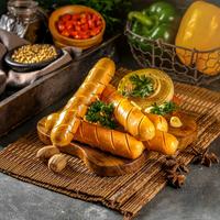 Gambar MUANTAP SOSIS FRANKFURTER MINI 500 gr. Sosis bakar Viral Makanan Food Sarden Abon Rendang Instan Daging Frozen - MUANTAP SOSIS FRANKFURTER MINI 500gr dari BARTOZ STORE undefined 4 Tokopedia