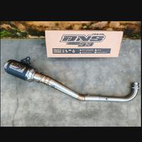Gambar Knalpot Racing GTX / RBT 5TP Type GP1 Roadrace - Original Dns 33 - Supra 125, Leher saja Underbone dari DNS-33 undefined 1 Tokopedia