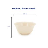 Gambar Onyx, Mangkok Sayur Besar 8 inch : Melamin, Aman untuk Makanan, Halal, 2608 Polos - Putih dari Onyx Melamin undefined 4 Tokopedia
