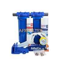 Gambar Paket Filter Air 2 Tahap Untuk Air Kotor  (Drat 3/4" SS) - Nano Clear, Drat 1/2" dari afrifilter undefined 5 Tokopedia