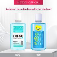 Gambar [TT SHOP] 250ml MeToo Mouthwash Fresh Mint / Multiple specifications / Obat Kumur Probiotik / Nafas segar / Pemutih gigi / obat kumur karang gigi / pembersih gigi / menghilangkan bau mulut / non-alkohol - 1 Botol (250ml) dari Metoo Beauty undefined 2 Tokopedia