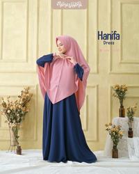 Gambar Gamis set hanifa dewasa - MUSTARD-BEIGE, XXL dari Manasikana undefined 5 Tokopedia