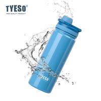 Gambar Tyeso Botol Minum Stainless Sports Glossy with Handle Vacuum Insulated Bottle Fitness Tumbler 1200ml - White, 1200 ml dari JY Store20 undefined 3 Tokopedia