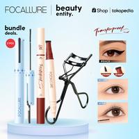 Gambar (BUNDLING) FOCALLURE 2PCS Eye Set Ultra-fine Mascara Waterproof + Eyeliner Stamp Dengan Penjepit Bulu Mata Paket Makeup Kosmetik Mata - MASCARA + EYELINER + PENJEPIT BULU MATA dari BEAUTY ENTITY undefined 1 Tokopedia