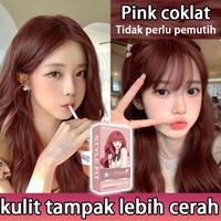 Gambar Warna Viral Pink Coklat Hair Color Tidak Perlu Pemutih Tidak Merusak Rambut Pewarna Rambut Cat Rambut Burgundy Golden Brown Warna Rambut Milk Tea Dark Brown Coklat Caramel Cranberry Red Ash Brown Pengiriman Cepat - Pink coklat dari KE KECANTIKAN undefined 1 Tokopedia