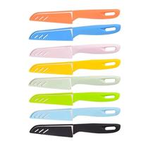 Gambar Pisau Dapur Stainless Dengan Penutup Warna-warni Pisau Potong Buah Sayur dll - Pisau dapur merah dari Nikunikustore undefined 3 Tokopedia
