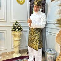 Gambar BAJU KURUNG MELAYU BAJU TELUK BELANGA BAJU KURUNG CEKAK MUSANG - Maroon, L dari Budak Melayu Riau undefined 5 Tokopedia