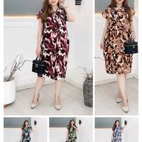 Gambar Daster 100rb 3pcs / Daster Wanita Kekinian / Daster Korean Style Bahan Rayon Busui Friendly Lengan Pendek dari Arsyil Collection undefined 1 Tokopedia