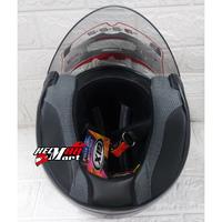 Gambar GIX Zeta Helm Intercom Ready Design Helm Half Face - Helm Murah SNI Model Terbaru - Putih, M dari HELM MART 88 undefined 3 Tokopedia