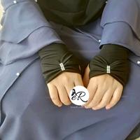 Gambar Handsock sparkling bow / manset jempot pita blink - hitam dari FarewanS undefined 5 Tokopedia