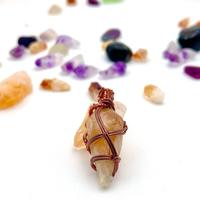 Gambar Citrine Stone Necklace  Made In Turkey - Quartz -  Gold-  Crystal - 1 dari Natural Stone Boutique undefined 4 Tokopedia