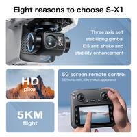 Gambar KBDFA SX-1 Mini Drone with Screen 3axis Gimbal Anti-shake 4K Aerial Brushless Drones 5G GPS 8K HD Cameras EIS Dron RC Quadcopter dari GROSIRDOMPET MOTIFTERRBARRRRU undefined 3 Tokopedia
