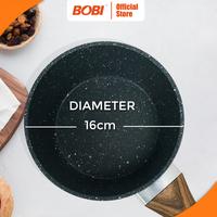 Gambar Saucepan Cookware Free Spatula & Glass Lid - Panci Anti lengket - Alat Masak Set - Kitchenware - BB-S-18 dari BOBI SHOP undefined 4 Tokopedia