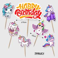 Gambar Topper Dekorasi Kue Ulang Tahun Cake Tumpeng Tart Snack Toper Happy Birthday Murah Meriah Karakter Unicorn Murah Meriah Tebal Tinggal Pakai - TPRUC1 dari Vesom Gift undefined 1 Tokopedia