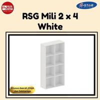 Gambar Rak Serbaguna RSG Mila - Mili G-Star 2 x 4 Jogja - Walnut dari Pelita Beteng Furniture undefined 1 Tokopedia