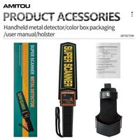 Gambar Super Scanner Handheld Metal Detector Detektor Alat Pendeteksi Logam - Black dari Frezgo undefined 1 Tokopedia