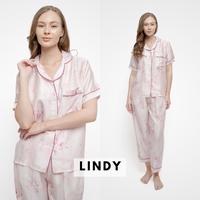 Gambar Lindy Set - Piyama ORGANIC SILK Tencel Berkerah Classic Pajamas Set Atasan - Celana Pendek Set, S dari Surrell Sleepwear Pajamas undefined 3 Tokopedia