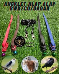 Gambar Angklet Alap Alap CG/BWK/Gagak Gaok Tali Kaki Burung Elang - Hitam dari togerrard undefined 1 Tokopedia