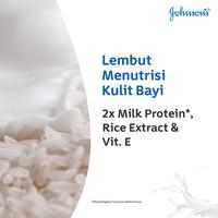 Gambar Johnson's Milk + Rice Hair & Body Baby Bath 1 Liter FREE Mainan Paus - Sabun Mandi Bayi 2 in 1 Cair Newborn Untuk Melembutkan Kulit dari Kenvue Official Store undefined 3 Tokopedia