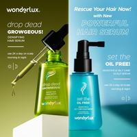 Gambar Wonderlux Set The Oil Free! Sensitive Scalp Care Serum Hair Serum - [BIRU] SET THE OILFR dari Wonderlux ID undefined 3 Tokopedia